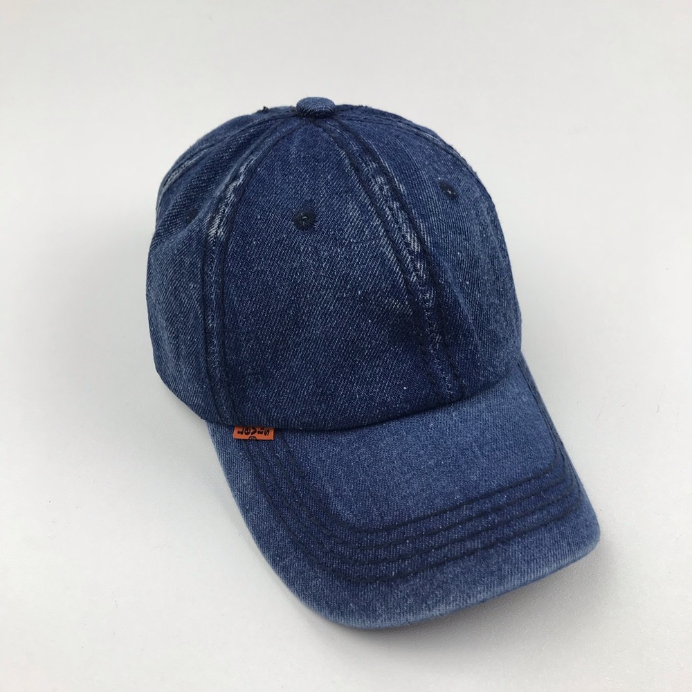 Levi’s Denim Orange Tab Trucker Jean Hat Re/Done - Picture 3 of 8